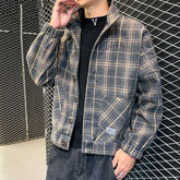 Threebooy Men's Wool & Blends Jackets Stylish Male Coats Trendy High Quality Aesthetic Joker Harajuku Fast Delvery Luxury Designer Casual